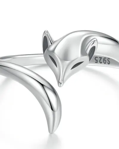 Bague Renard Argent