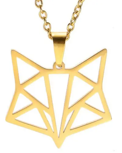 Collier Renard Origami