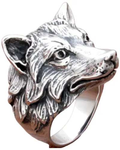 Bague Tête de Loup